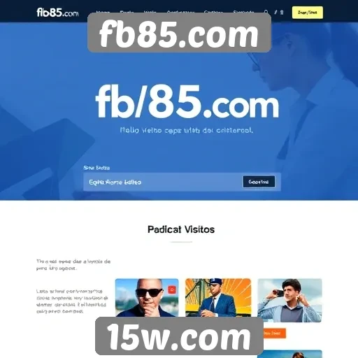 Desempenho do site fb85.com na experiência do usuário